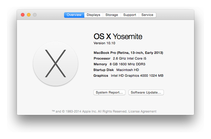 OS X Yosemite